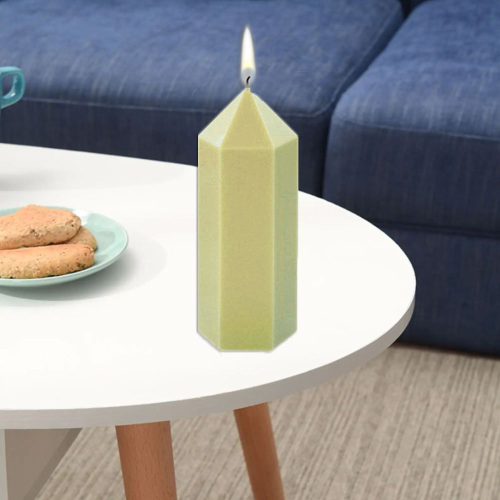 3d sechseckige Säule Kerzen fo – Soap Making Unit Bewertung und Preis