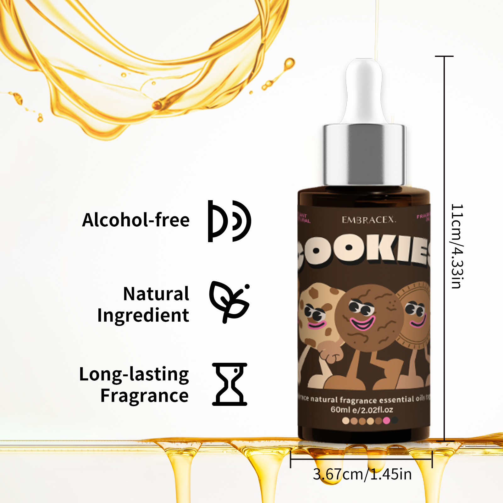 60ml Keks-Duftöle Hautpflege-D – Soap Making Friend Bewertung und Preis