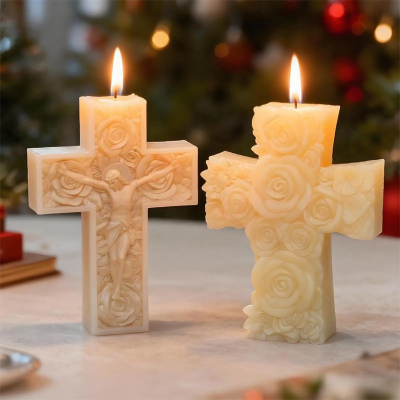 Blume Kreuz Jesus Silikon Kerz – Soap Making For Beginners Bewertung und Preis