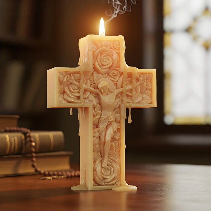 Blume Kreuz Jesus Silikon Kerz – Soap Making For Beginners Bewertung und Preis