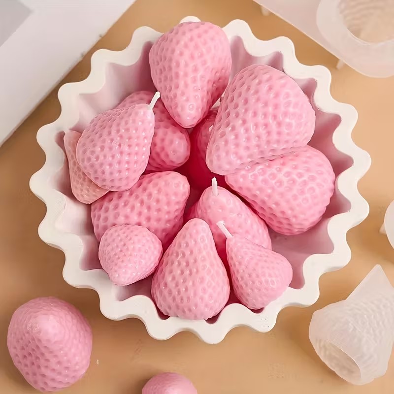 Erdbeer-Silikonform für DIY Ar – Soap Making Dish Bewertung und Preis