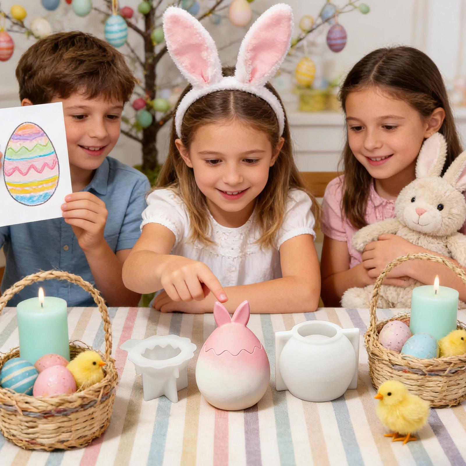 Osterei-Formen 3D Silikon Hase – Soap Making Friend Bewertung und Preis