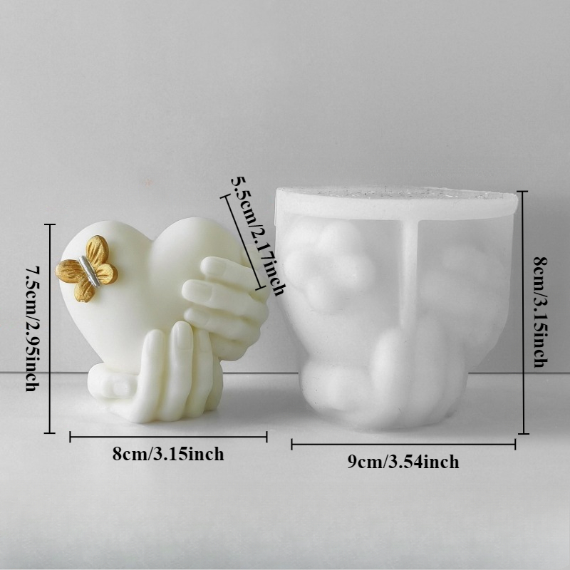 Hand Halten Liebe Silikon Kerz – Soap Making For Beginners Bewertung und Preis