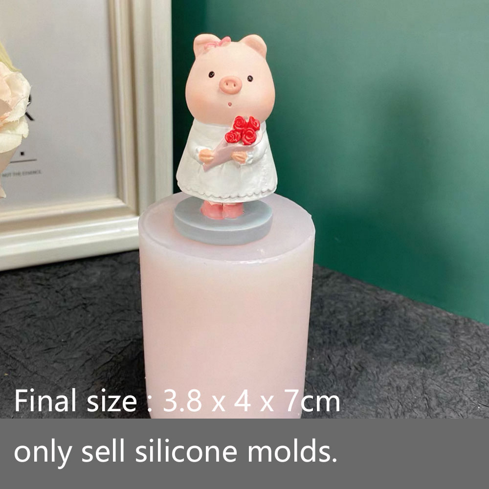 Glücksschwein Silikonform für  – Soap Making Friend Bewertung und Preis